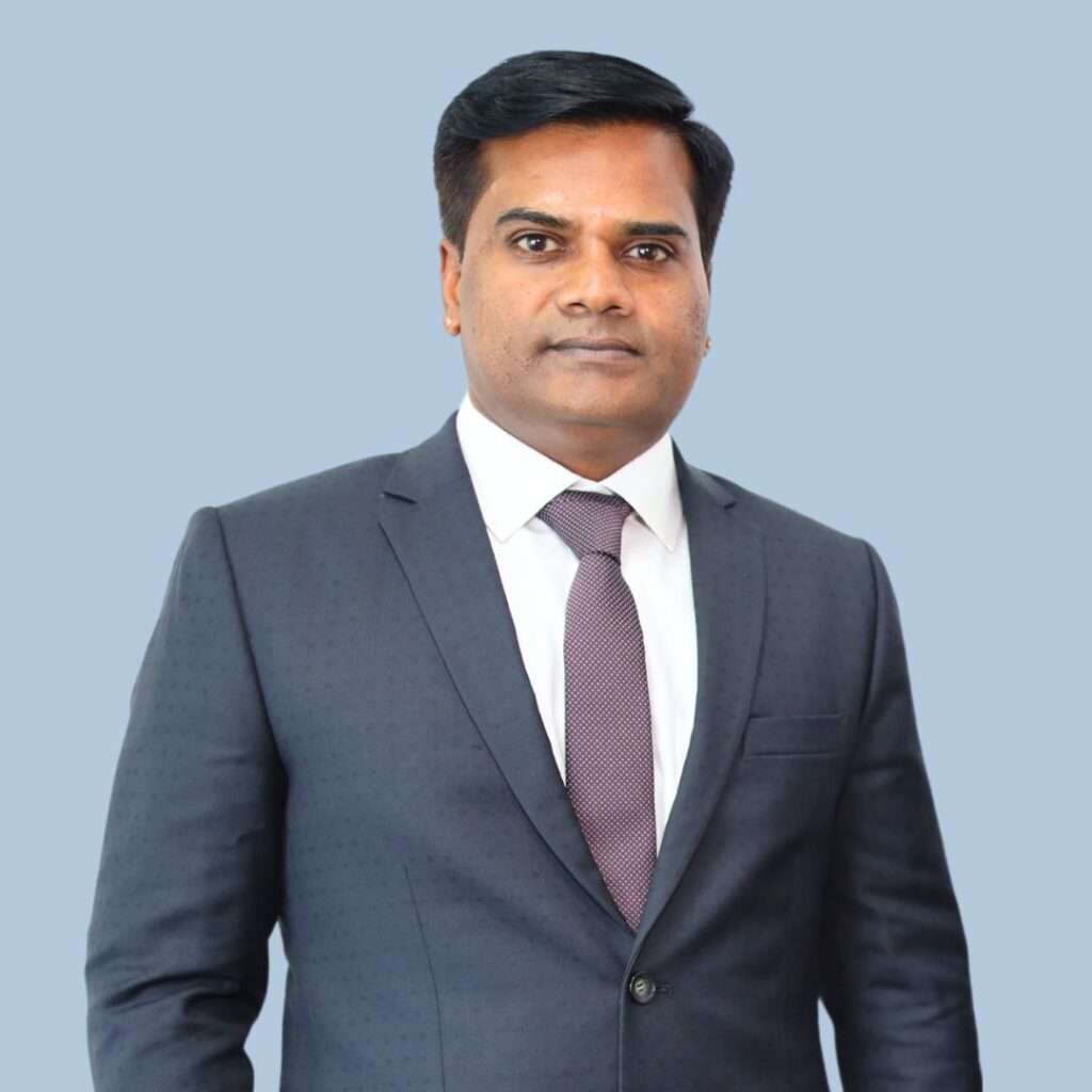 Mr. Mohan Reddy- Head of International Sales & Marketing
